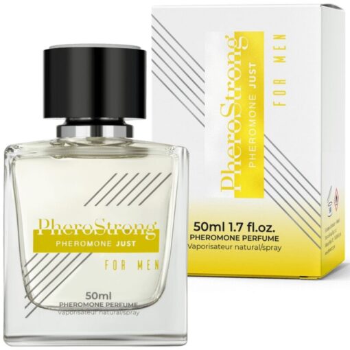 PHEROSTRONG – PERFUME CON FEROMONAS JUST PARA HOMBRE 50 ML - intimamenities.com