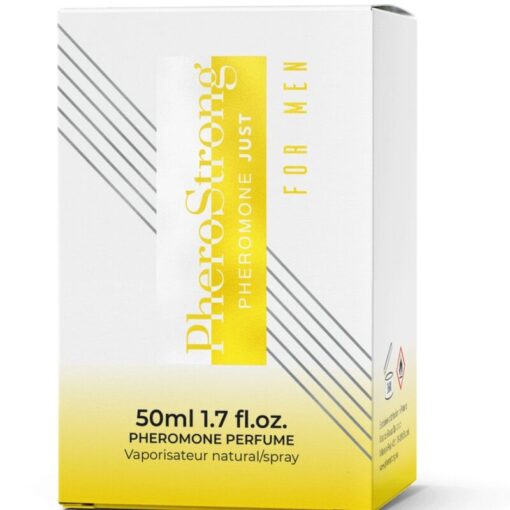 PHEROSTRONG – PERFUME CON FEROMONAS JUST PARA HOMBRE 50 ML - intimamenities.com