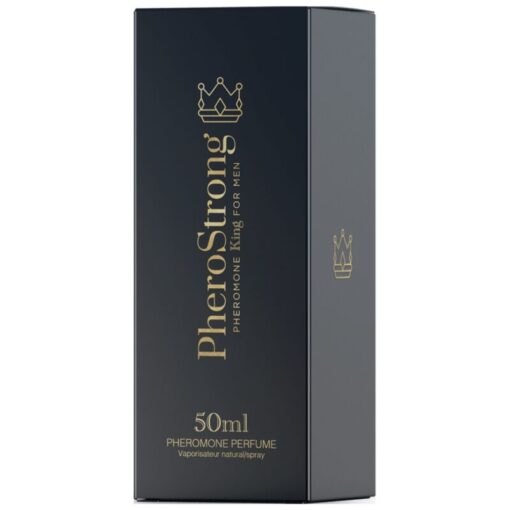PHEROSTRONG – PERFUME CON FEROMONAS KING PARA HOMBRE 50 ML - intimamenities.com