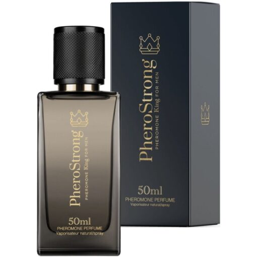 PHEROSTRONG – PERFUME CON FEROMONAS KING PARA HOMBRE 50 ML - intimamenities.com