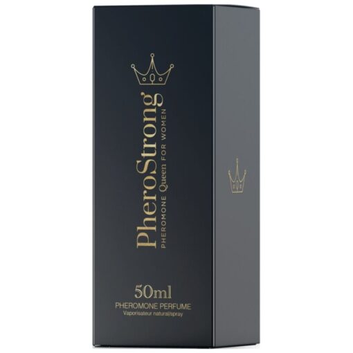PHEROSTRONG – PERFUME CON FEROMONAS QUEEN PARA MUJER 50 ML - intimamenities.com