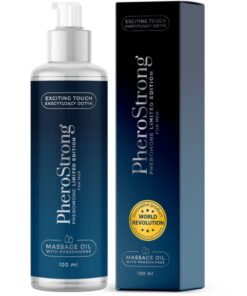PHEROSTRONG – ACEITE DE MASAJE LIMITED EDITION PARA HOMBRE 100 ML - intimamenities.com