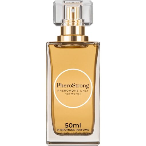 PHEROSTRONG – PERFUME CON FEROMONAS ONLY PARA MUJER 50 ML - intimamenities.com