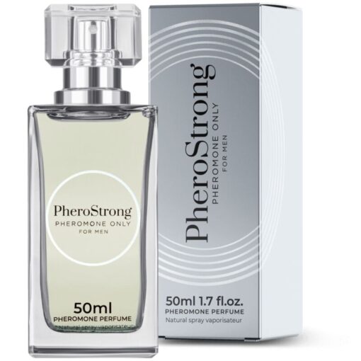 PHEROSTRONG – PERFUME CON FEROMONAS ONLY PARA HOMBRE 50 ML - intimamenities.com