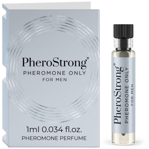 PHEROSTRONG – PERFUME CON FEROMONAS ONLY PARA HOMBRE 1 ML - intimamenities.com