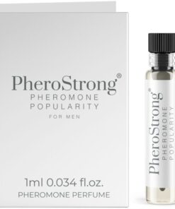 PHEROSTRONG – PERFUME CON FEROMONAS POPULARITY PARA HOMBRE 1 ML - intimamenities.com