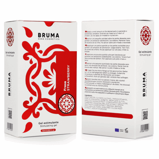 BRUMA – ORGASM GEL SABOR FRESA - intimamenities.com