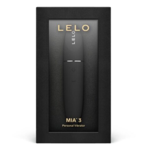 LELO – MIA 3 VIBRADOR PERSONAL NEGRO - intimamenities.com