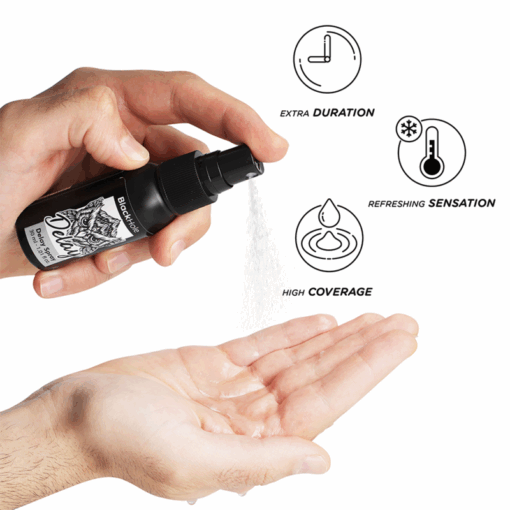 BLACK HOLE – SPRAY RETARDANTE STUDY FORTE 30 ML - intimamenities.com