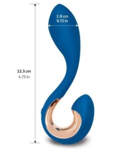 G-VIBE – GPOP 2 VIBRADOR PUNTO G Y P AZUL INDIGO - intimamenities.com