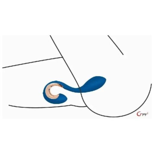 G-VIBE – GPOP 2 VIBRADOR PUNTO G Y P AZUL INDIGO - intimamenities.com