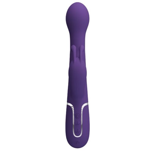 PRETTY LOVE – DEJON VIBRADOR RABBIT 3 EN 1 MULTIFUNCIÓN MORADO - intimamenities.com
