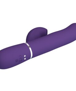 PRETTY LOVE – PERLITA VIBRADOR PUNTO G 3 EN 1 MULTIFUNCIÓN MORADO - intimamenities.com