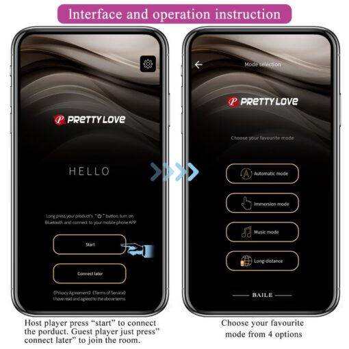 PRETTY LOVE – HECTOR VIBRADOR ELECTROSHOCK APP GRATUITA VIOLETA - intimamenities.com