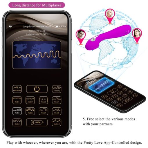 PRETTY LOVE – HECTOR VIBRADOR ELECTROSHOCK APP GRATUITA VIOLETA - intimamenities.com