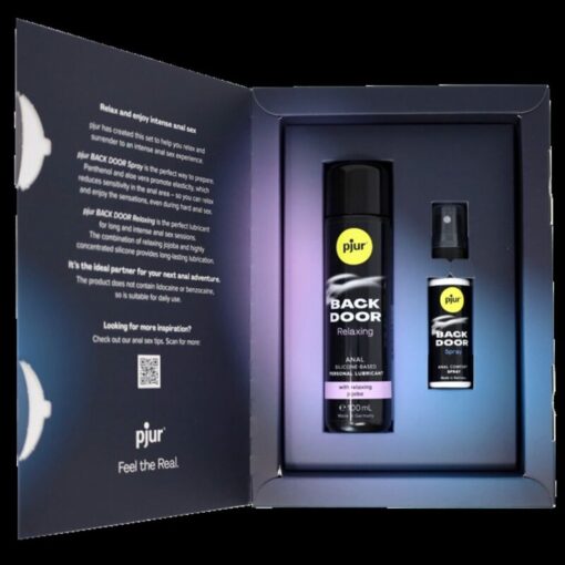 PJUR – BACK DOOR SET DE LUBRICANTE ANAL Y SPRAY - intimamenities.com