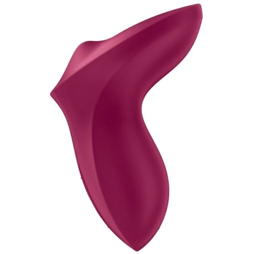 SATISFYER – EXCITERRR VIBRADOR LAY-ON CLÍTORIS FUCSIA - intimamenities.com