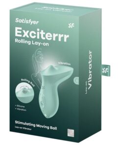 SATISFYER – EXCITERRR VIBRADOR LAY-ON CLÍTORIS MENTA - intimamenities.com
