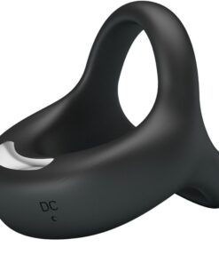 PRETTY LOVE – ELLIOTT ANILLO VIBRADOR NEGRO - intimamenities.com