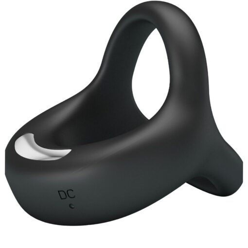 PRETTY LOVE – ELLIOTT ANILLO VIBRADOR NEGRO - intimamenities.com