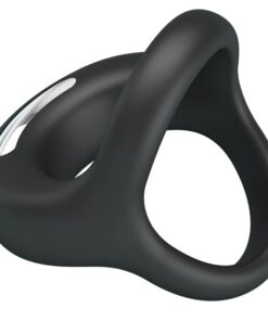 PRETTY LOVE – ELLIOTT ANILLO VIBRADOR NEGRO - intimamenities.com