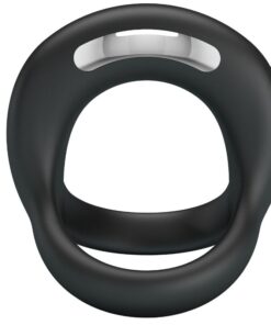 PRETTY LOVE – ELLIOTT ANILLO VIBRADOR NEGRO - intimamenities.com