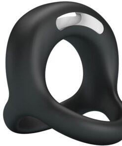 PRETTY LOVE – ELLIOTT ANILLO VIBRADOR NEGRO - intimamenities.com