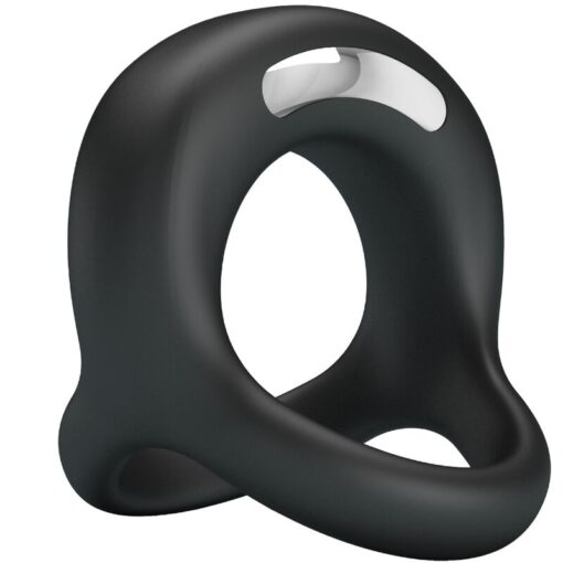PRETTY LOVE – ELLIOTT ANILLO VIBRADOR NEGRO - intimamenities.com