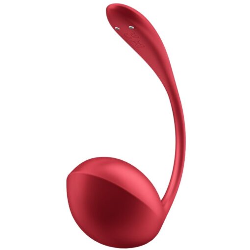 SATISFYER – SHINY PETAL ESTIMULADOR PUNTO G CONTROL REMOTO ROJO APP GRATUITA - intimamenities.com