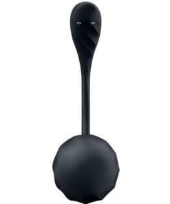 SATISFYER – RIBBED PETAL ESTIMULADOR PUNTO G CONTROL REMOTO NEGRO APP GRATUITA - intimamenities.com