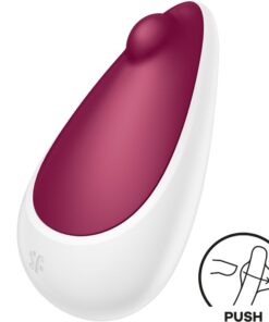 SATISFYER – SPOT ON 3 ESTIMULADOR DE CLÍTORIS ROJO - intimamenities.com