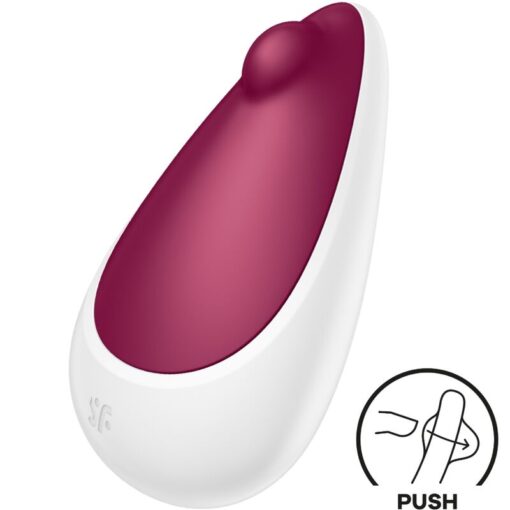 SATISFYER – SPOT ON 3 ESTIMULADOR DE CLÍTORIS ROJO - intimamenities.com