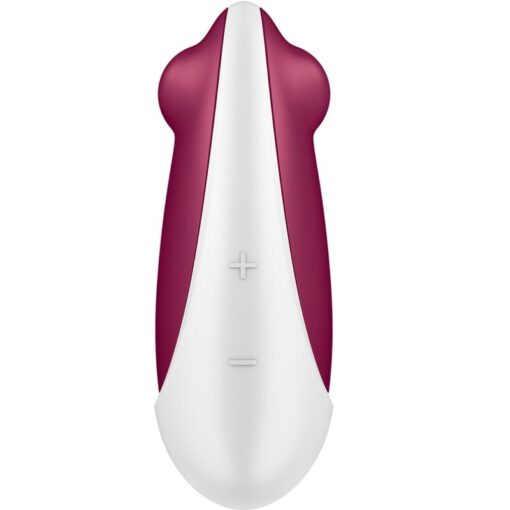 SATISFYER – SPOT ON 3 ESTIMULADOR DE CLÍTORIS ROJO - intimamenities.com
