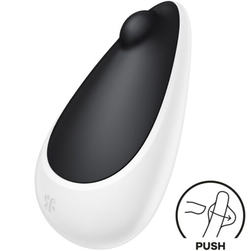 SATISFYER – SPOT ON 3 ESTIMULADOR DE CLÍTORIS NEGRO - intimamenities.com