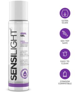 INTIMATELINE – SENSILIGHT GEL ANAL DESLIZANTE 60 ML - intimamenities.com