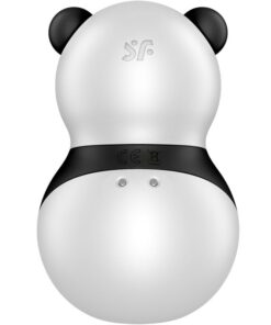 SATISFYER – POCKET PANDA ESTIMULADOR & VIBRADOR BLANCO Y NEGRO - intimamenities.com