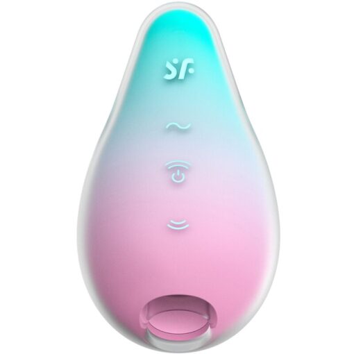 SATISFYER – MERMAID VIBES ESTIMULADOR & VIBRADOR MENTA Y ROSA - intimamenities.com