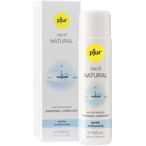 PJUR – MED NATURAL LUBRICANTE BASE AGUA 100 ML - intimamenities.com