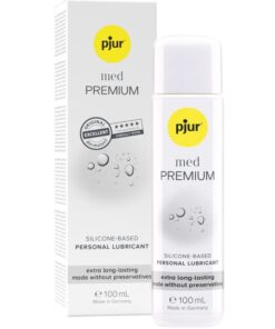 PJUR – MED LUBRICANTE PREMIUM SILICONA 100 ML - intimamenities.com