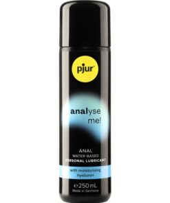 PJUR – ANALYSE ME LUBRICANTE AGUA ANAL 250 ML - intimamenities.com