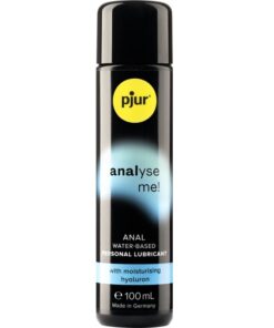 PJUR – ANALYSE ME LUBRICANTE AGUA ANAL100 ML - intimamenities.com