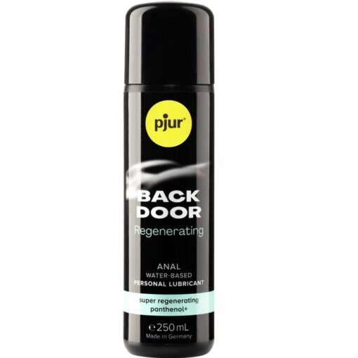 PJUR – BACK DOOR ANAL REGENERATING PANTHENOL BASE AGUA 250 ML - intimamenities.com