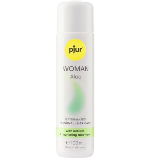 PJUR – WOMAN ALOE LUBRICANTE BASE AGUA 100 ML - intimamenities.com