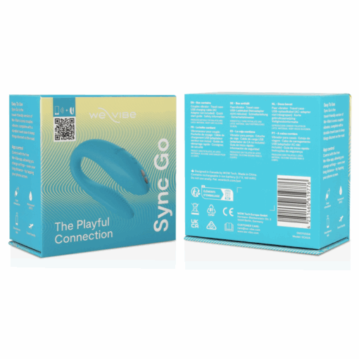 WE-VIBE – SYNC GO ESTIMULADOR DUAL TURQUESA - intimamenities.com