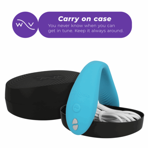 WE-VIBE – SYNC GO ESTIMULADOR DUAL TURQUESA - intimamenities.com