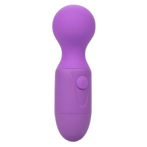 CALEXOTICS – FIRST TIME MASAJEADOR RECARGABLE 10 VIBRACIONES VIOLETA - intimamenities.com