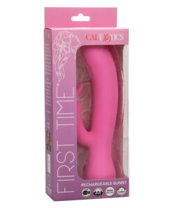 CALEXOTICS – FIRST TIME VIBRADOR RABBIT RECARGABLE ROSA - intimamenities.com