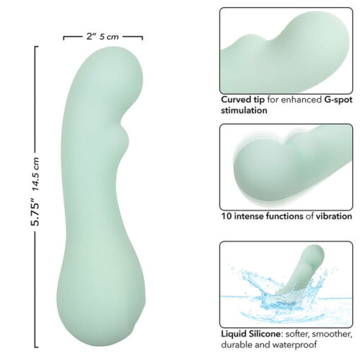 CALEXOTICS – PACIFICA BORA BORA ESTIMULADOR PUNTO G 10 VIBRACIONES AQUA - intimamenities.com