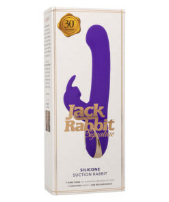 CALEXOTICS – JACK VIBRADOR RABBIT Y ESTIMULADOR 7 NIVELES DE VIBRACIÓN Y ONDAS ESTIMULADORAS AZUL - intimamenities.com