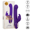 CALEXOTICS – JACK VIBRADOR RABBIT Y ESTIMULADOR 7 NIVELES DE VIBRACIÓN Y ONDAS ESTIMULADORAS AZUL - intimamenities.com